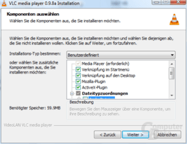 VLC Media Player – Installation