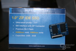 Super Talent auf der CES 2009: Worlds smallest SSD
