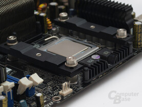 Wenig platzsparend – das Retentionmodul für Intel