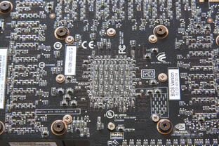 GeForce GTX 285 Chiprückseite
