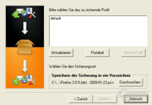 Profil wählen