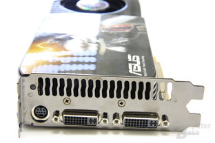 Asus GeForce GTX 285 TOP Slotblech Asus GeForce GTX 285 TOP Slotblech