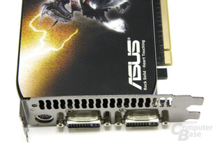 Asus GeForce GTX 285 TOP von oben Asus GeForce GTX 285 TOP von oben