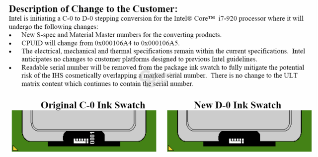 D0-Stepping der Core i7