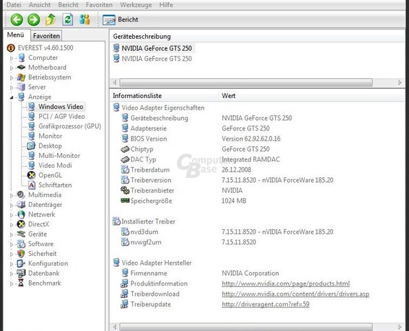 GeForce GTS 250