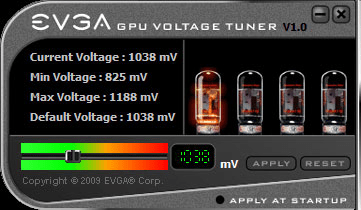 EVGA GPU Voltage Tuner EVGA GPU Voltage Tuner
