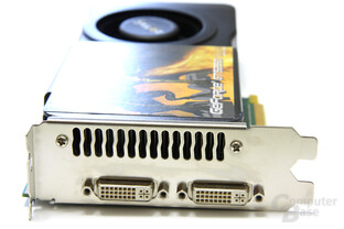 GeForce GTS 250 Slotblech