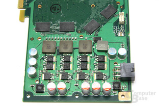 GeForce GTS 250 Spannungswandler GeForce GTS 250 Spannungswandler