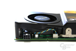GeForce GTS 250 schräger Lüfter GeForce GTS 250 schräger Lüfter