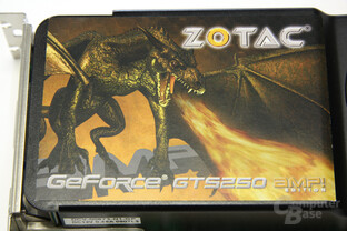GeForce GTS 250 Aufkleber