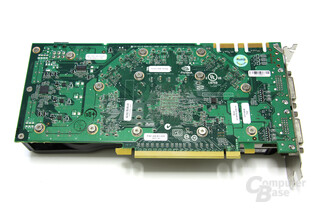 GeForce GTS 250 Rückseite GeForce GTS 250 Rückseite
