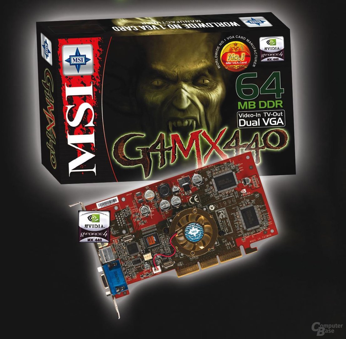 MSI GeForce4 MX440