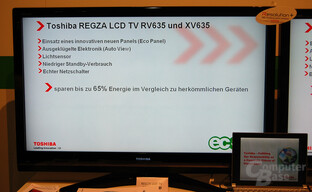 Toshibas Eco-TVs 42RV635D und 42XV635D