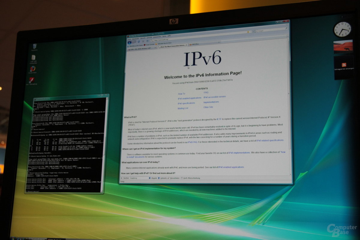 Verfügbare Laborfirmware: IPv6