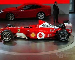Der neue Ferrari mit AMD Logo