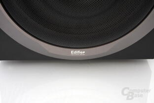 Detailverarbeitung am Subwoofer