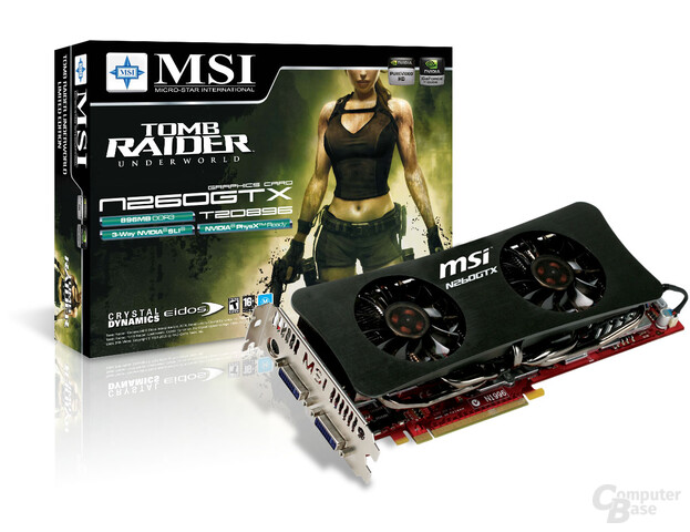 MSI N260GTX-T2D896 Twin Frozr