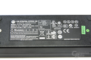 Schenker XMG7 Netzteilaufschrift Schenker XMG7 Netzteilaufschrift