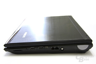Schenker XMG7 Anschlüsse Schenker XMG7 Anschlüsse