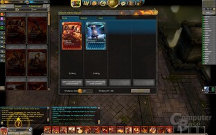 „BattleForge“-Kartenmanagement