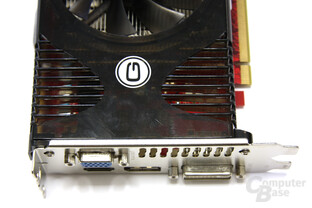 Radeon HD 4850 GS GLH Anschlüsse Radeon HD 4850 GS GLH Anschlüsse