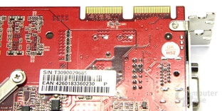 Radeon HD 4850 GS GLH CF-Anschluss Radeon HD 4850 GS GLH CF-Anschluss