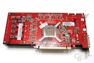 Radeon HD 4850 GS GLH Rückseite Radeon HD 4850 GS GLH Rückseite