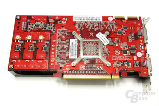 Radeon HD 4850 GS 1GB Rückseite