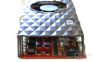 Radeon HD 4850 GS 1GB von hinten