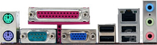 MSI Wind Board 330 I/O-Panel