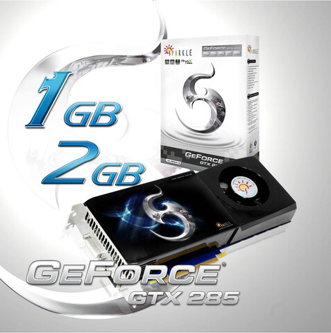 GeForce GTX 285 mit 1/2 GB von Sparkle