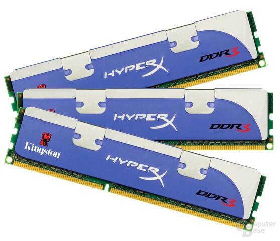 Kingston HyperX 1.600 MHz 12 GB Triple-Channel-Kit Kingston HyperX 1.600 MHz 12 GB Triple-Channel-Kit