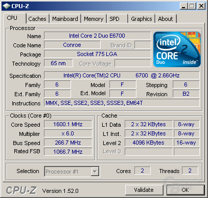 CPU-Z 1.52