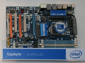 Gigabyte-Mainboards mit Sockel 1156