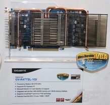 Passive Gigabyte GV-R477SL-1GI mit 1 GB VRAM