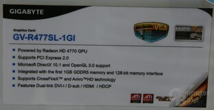 Passive Gigabyte GV-R477SL-1GI mit 1 GB VRAM