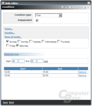 NetLimiter 2 Rule Scheduler