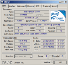 Pentium E6300 deutlich übertaktet Pentium E6300 deutlich übertaktet