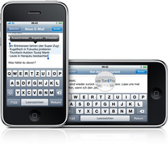 iPhone OS 3.0 - Tastatur