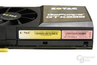 GeForce GTX 295 Aufkleber