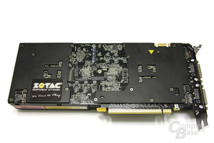 GeForce GTX 295 Rückseite
