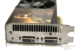 GeForce GTX 295 Slotblech