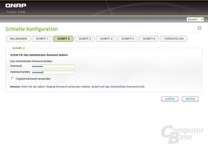 Web-Installation: Alternative zum QNAP Finder