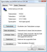 UnNvidia GeForce 190.38