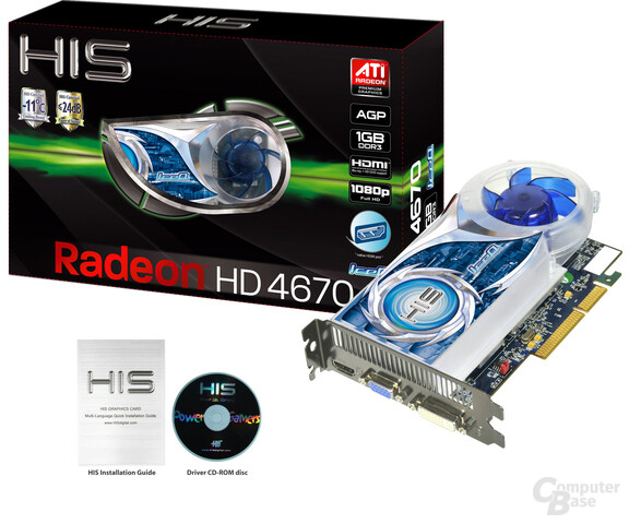 HIS Radeon HD 4670 AGP
