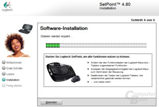 Logitech SetPoint Installation - Installation