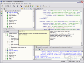 ANT buildfiles on Windows XP