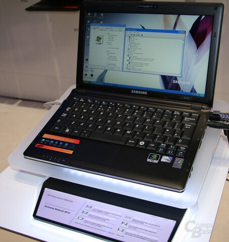 Samsung N510 – 11,6-Zoll-Netbook mit Ion