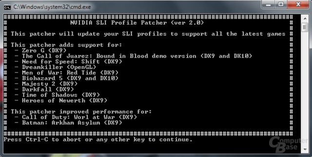 Nvidia SLU Update 2