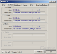 Athlon II X4 620 - Cache